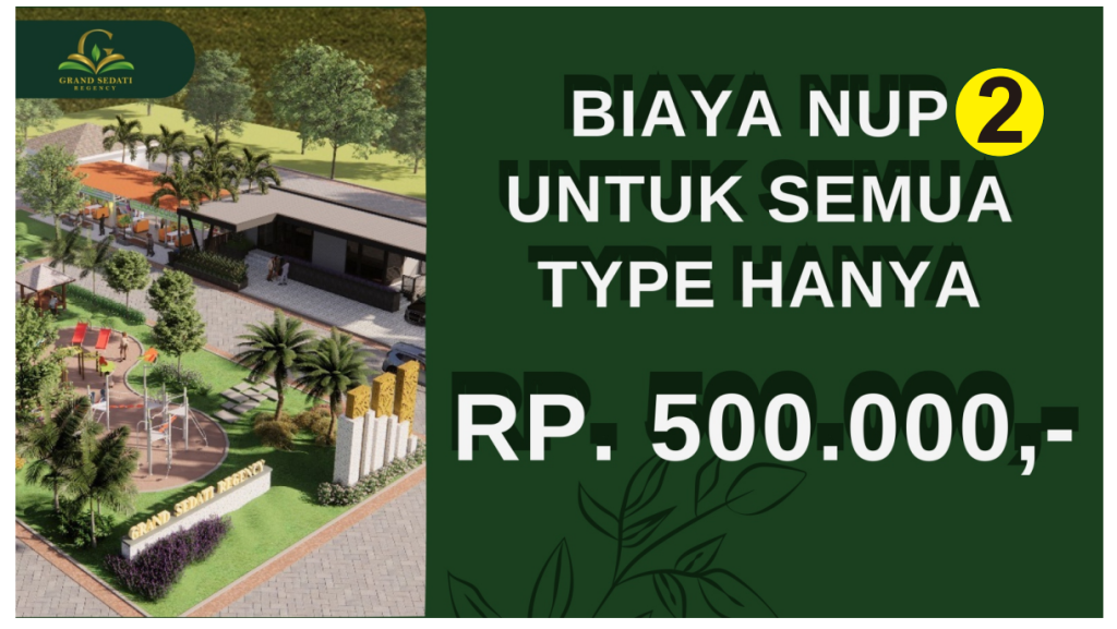 Grand Sedati Regency Tahap 2 – Pengembangan dengan Fasilitas Premium